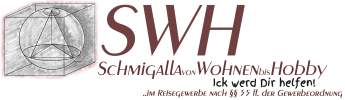 Logo von SWH Schmigalla – Von Wohnen bis Hobby im Reisegewerbe.